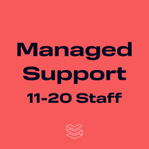 Stapel Managed Support Services for 11-20 Staff