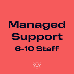 Stapel Managed Support Services for 6-10 Staff